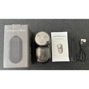 New Rechargeable Fabric Shaver, Magictec Lint Remover Sweater Defuzzer Lints